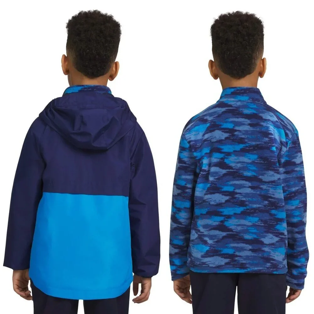 Eddie Bauer Youth 3-in-1 Jacket : Inner‎ Fleece Liner Water Resistant